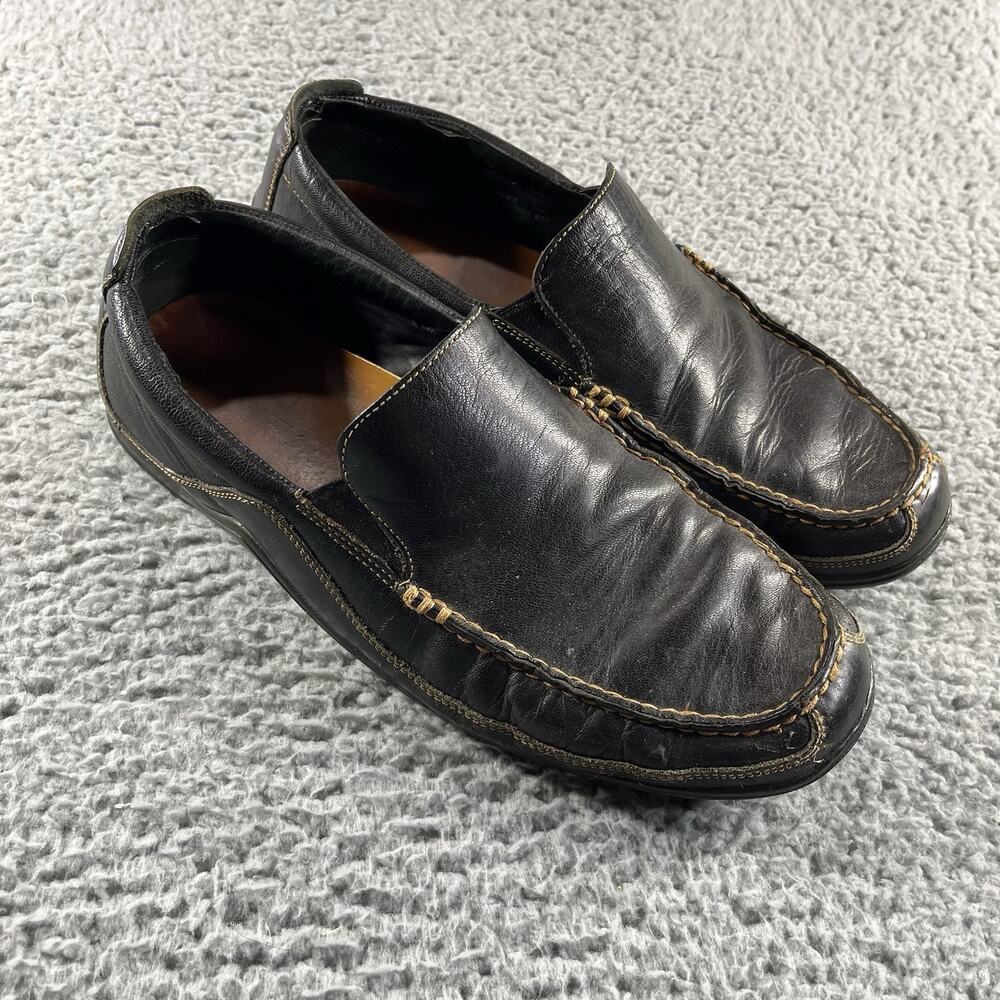 Cole Haan Shoes Mens 11 W Brown Leather Loafer Comfort Tucker Venetian Slip On